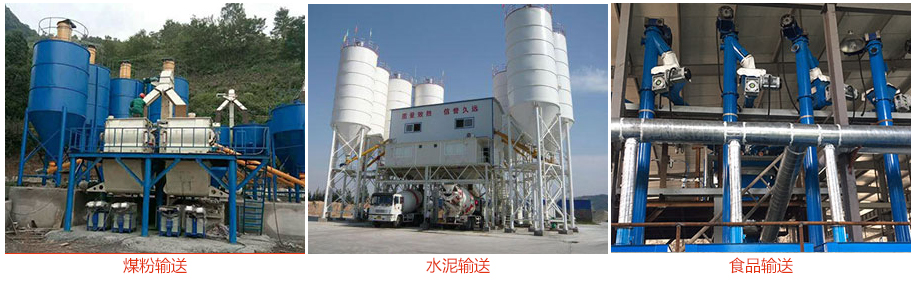 ls螺旋輸送機輸送煤粉，水泥，糧食等物料。